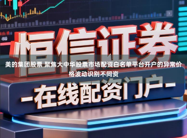 美的集团股票 聚焦大中华股票市场配资白名单平台开户的异常价格波动识别不同资
