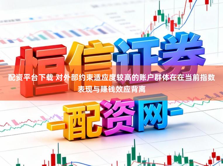 配资平台下载 对外部约束适应度较高的账户群体在在当前指数表现与赚钱效应背离